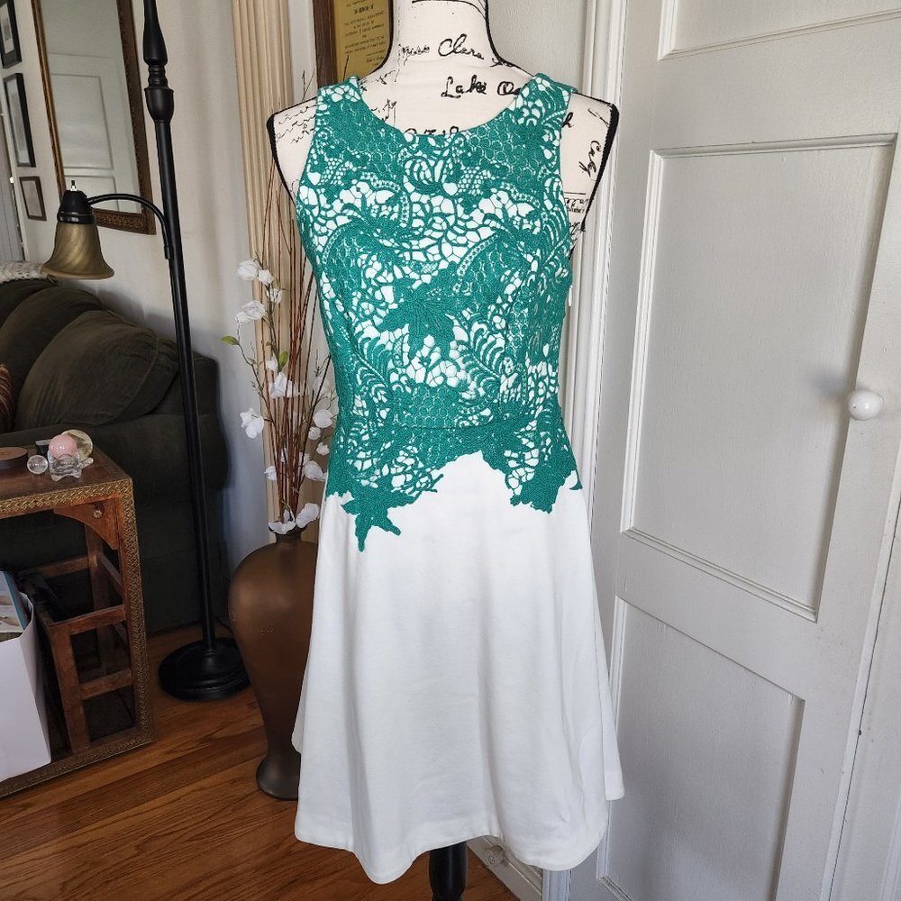 Moulinette Soeurs Lace Sleeveless Dress NWT Sz 4